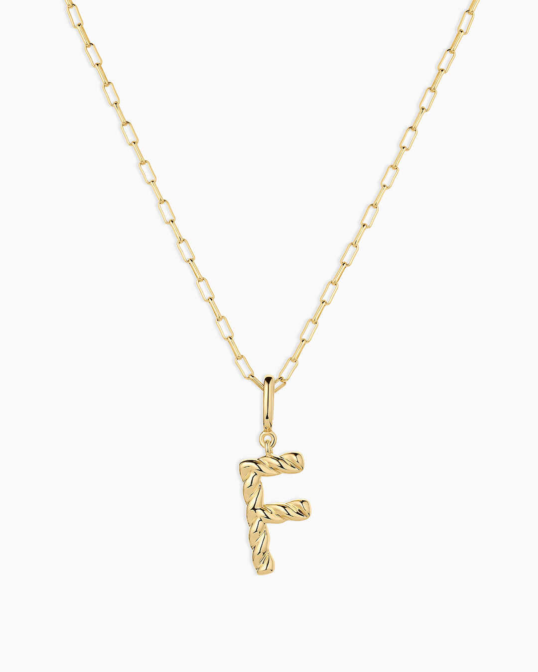 Crew Alphabet Statement Charm Necklace