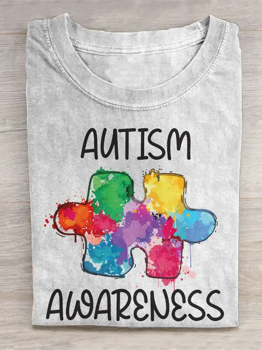 Autism Art Print T-Shirt