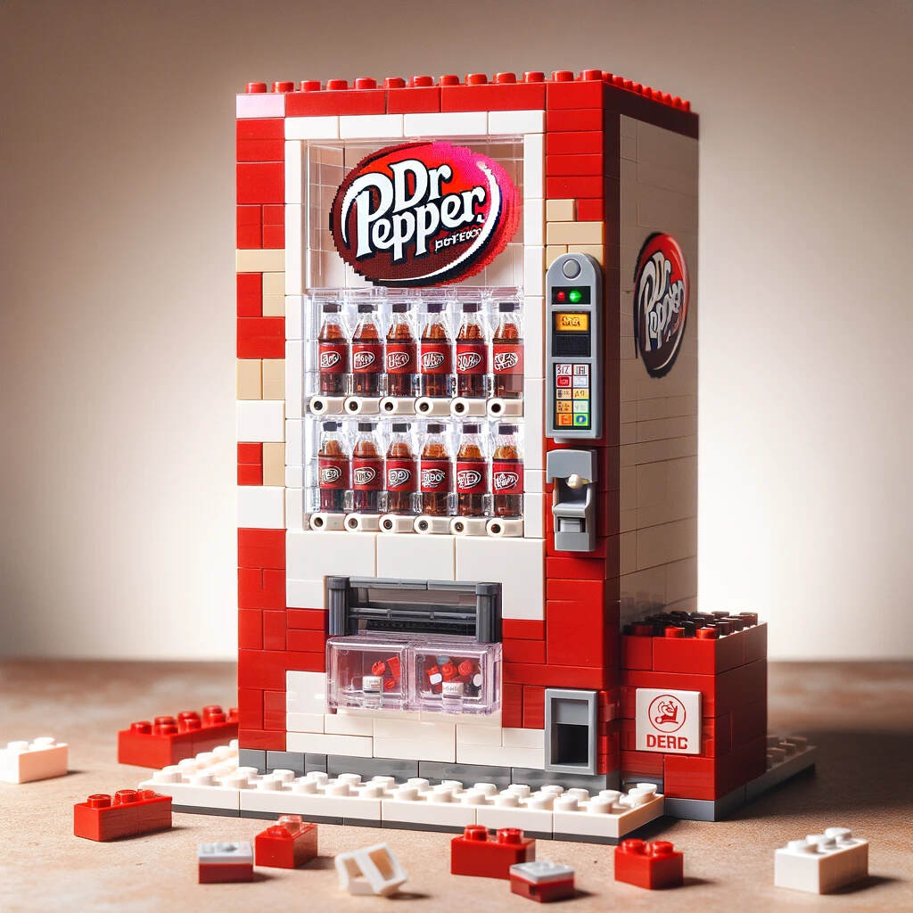 LEGO Block Beverage Dispenser