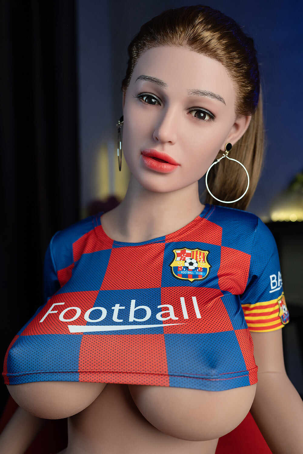 Barney 5.02ft/ 153cm #173 Silicone Head + TPE Body Big Breast Soccer Big Butt Full Size Love Fat Sex Doll