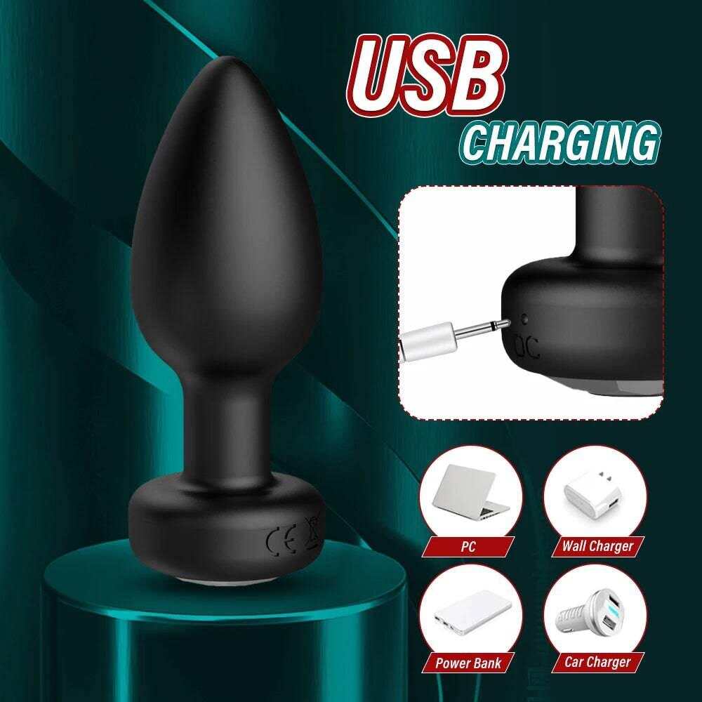 Wireless Remote Control Anal Vibrator – Prostate Massager & Butt Plug