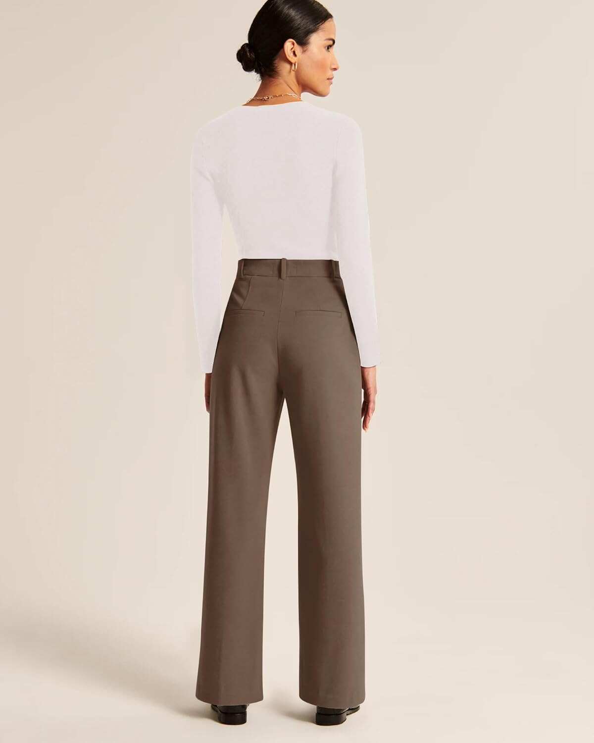 High-Waisted Work Pants for Women – Business Casual Office Trousers with Pockets (2025 Edition)