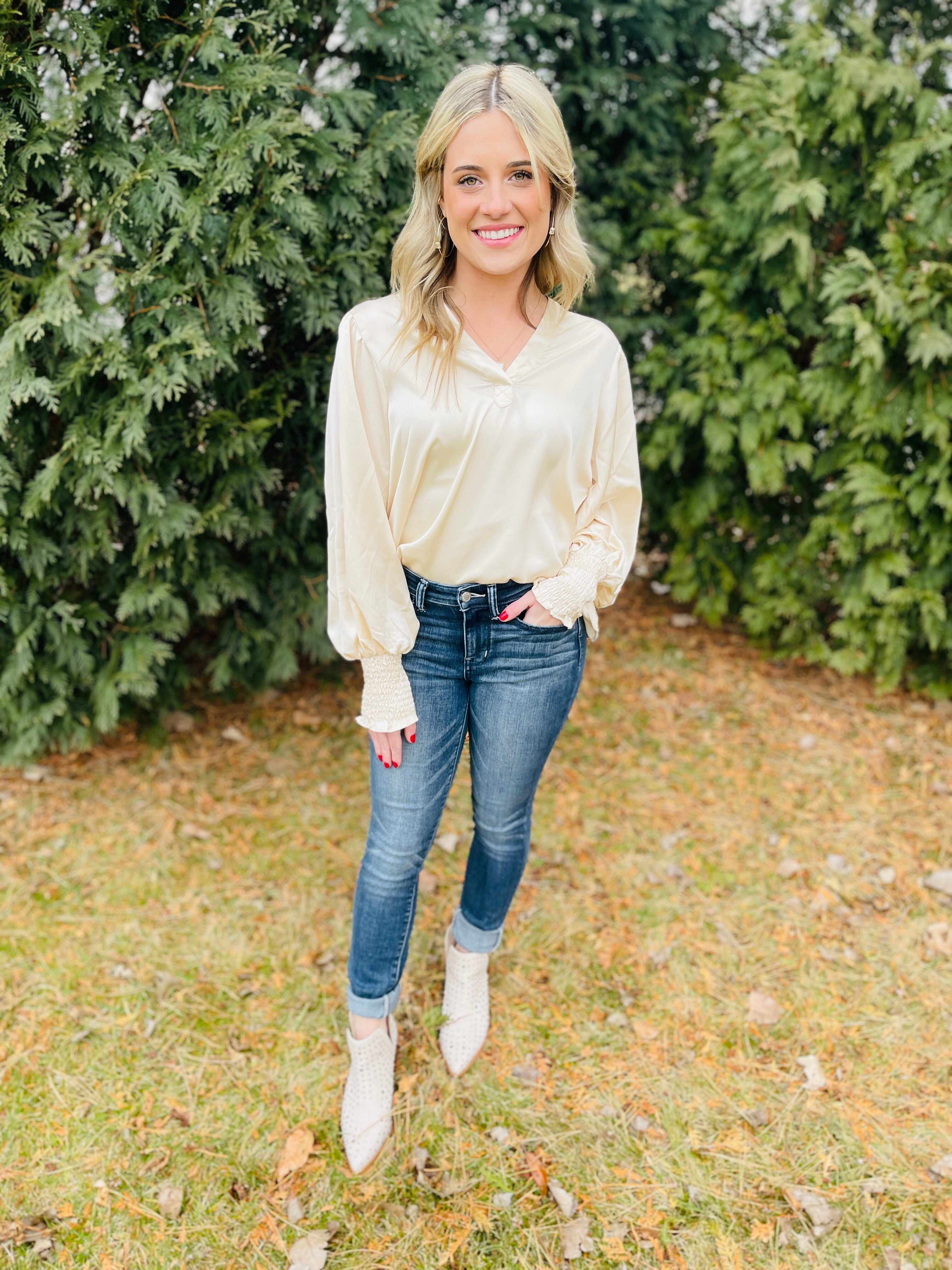 PLUS/REG Picture Perfect Skinny Jeans
