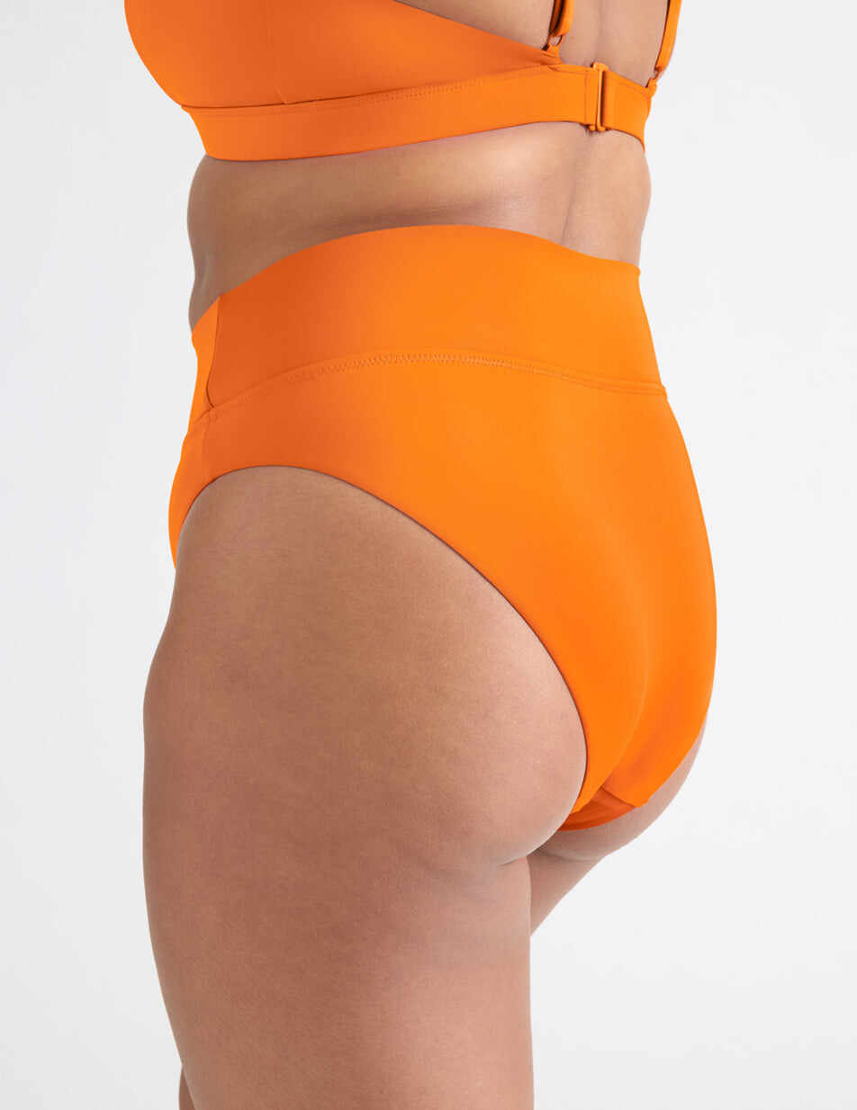 Sculpt High Rise High Cut Swim Bottom