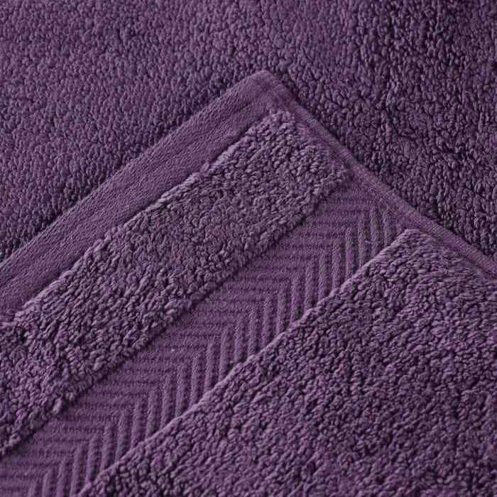 Superior Soft and Absorbent Zero Twist Cotton 6-piece Towel Set