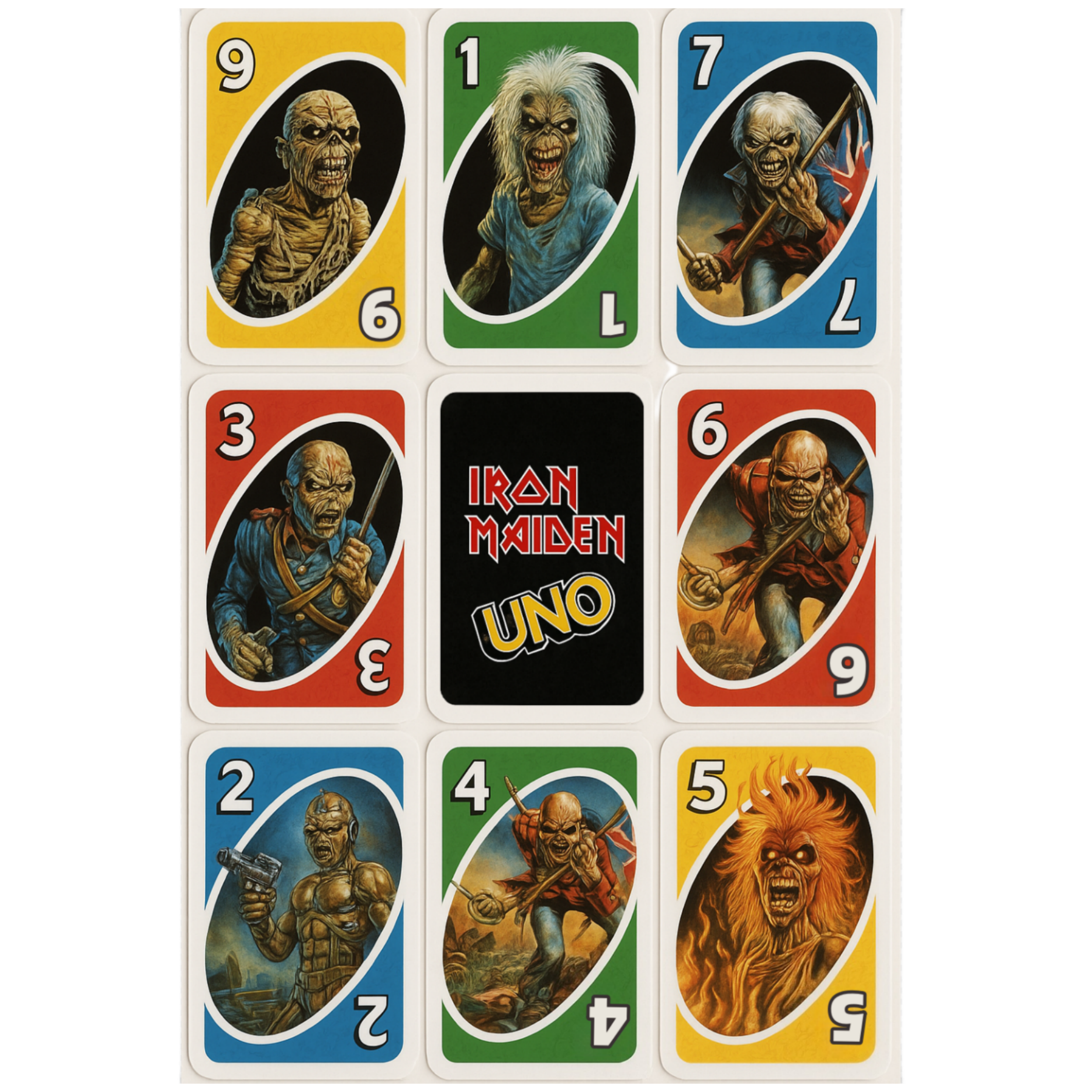 UNO: Iron Maiden Card Game