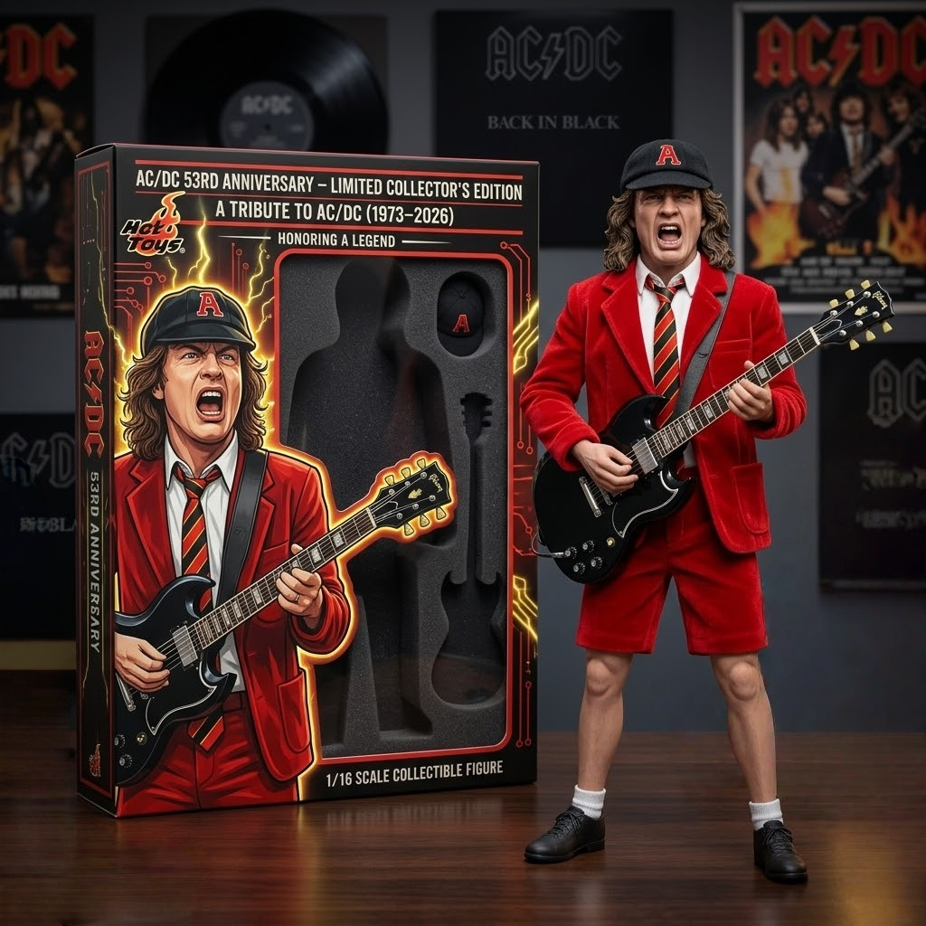 AC/DC 53rd Anniversary Collectible Figure
