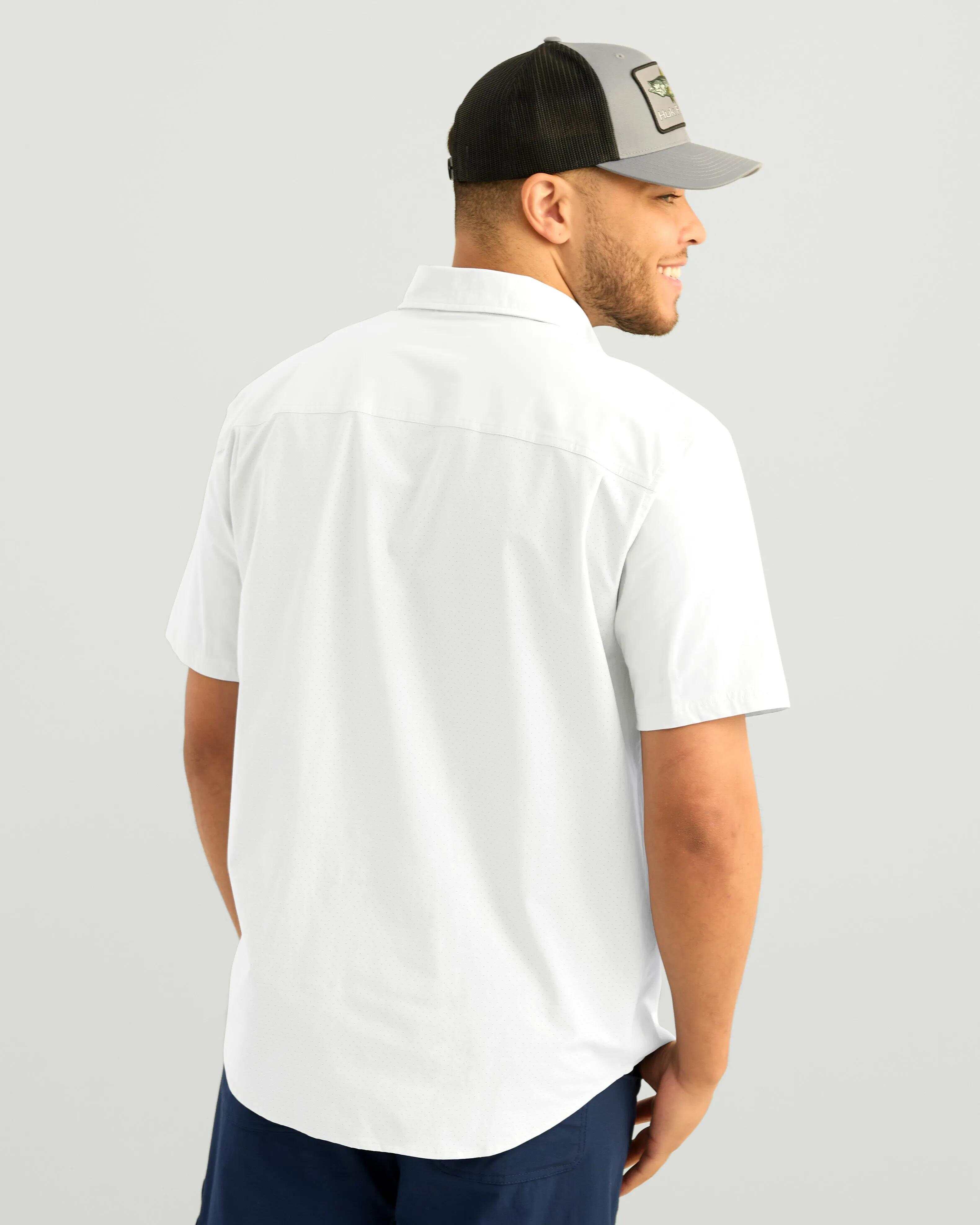 Next Level Short Sleeve Button-Down