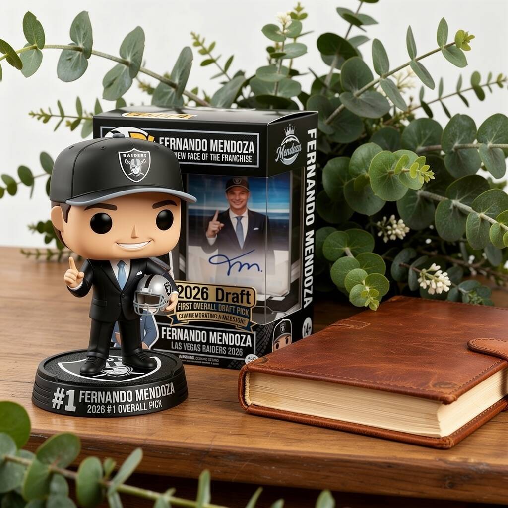 Fernando Mendoza The #1 Pick '26 Draft Commemorative POP! Figure