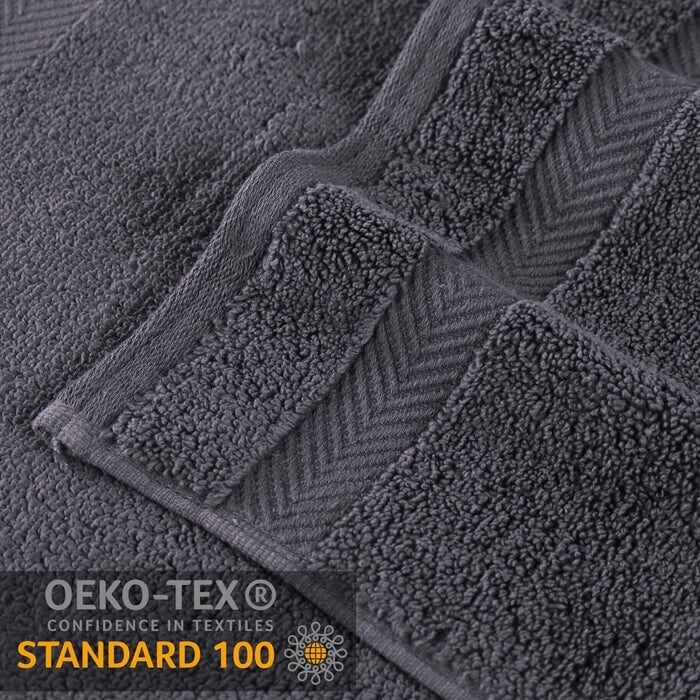Superior Soft and Absorbent Zero Twist Cotton 6-piece Towel Set