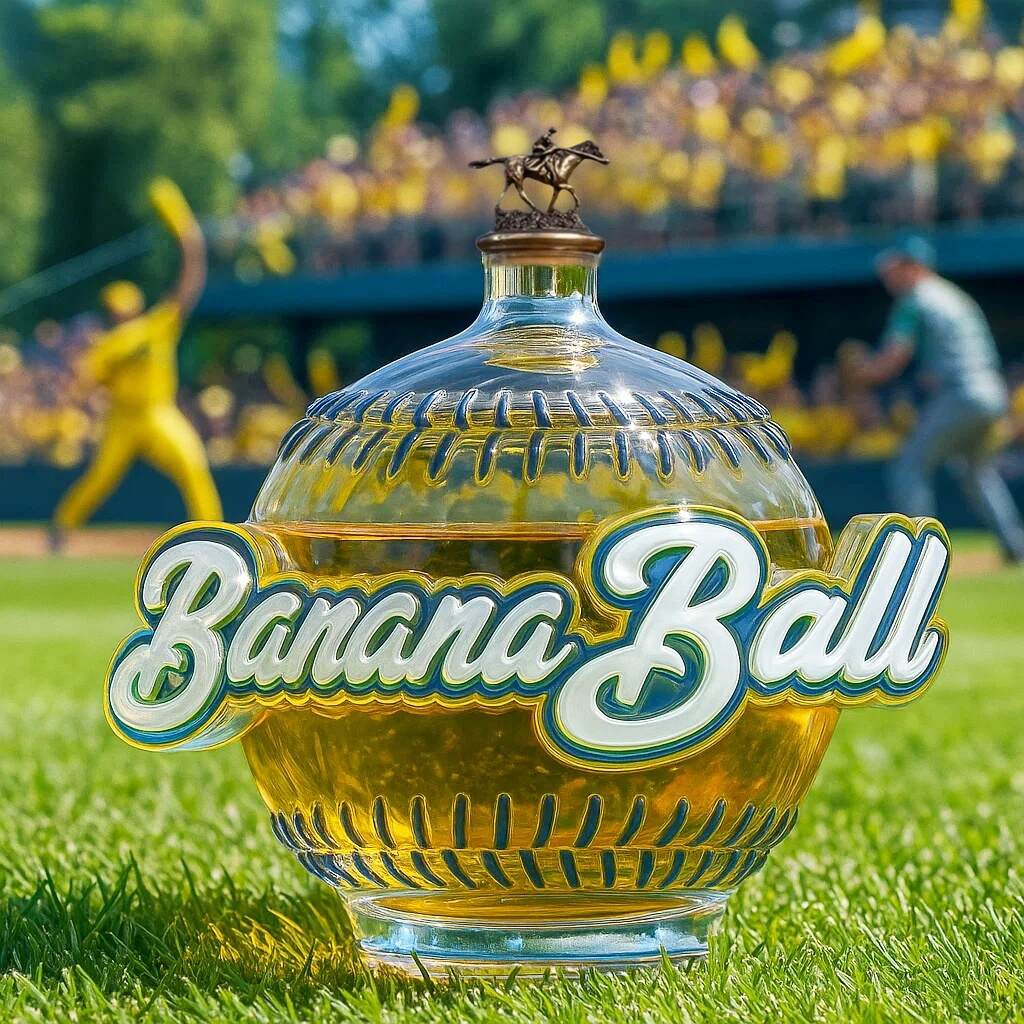 Banana Ball Limited Edition Whisky Bottle