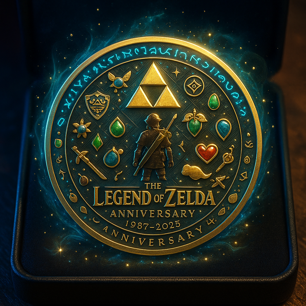The Legend of Zelda 38th Anniversary Coin