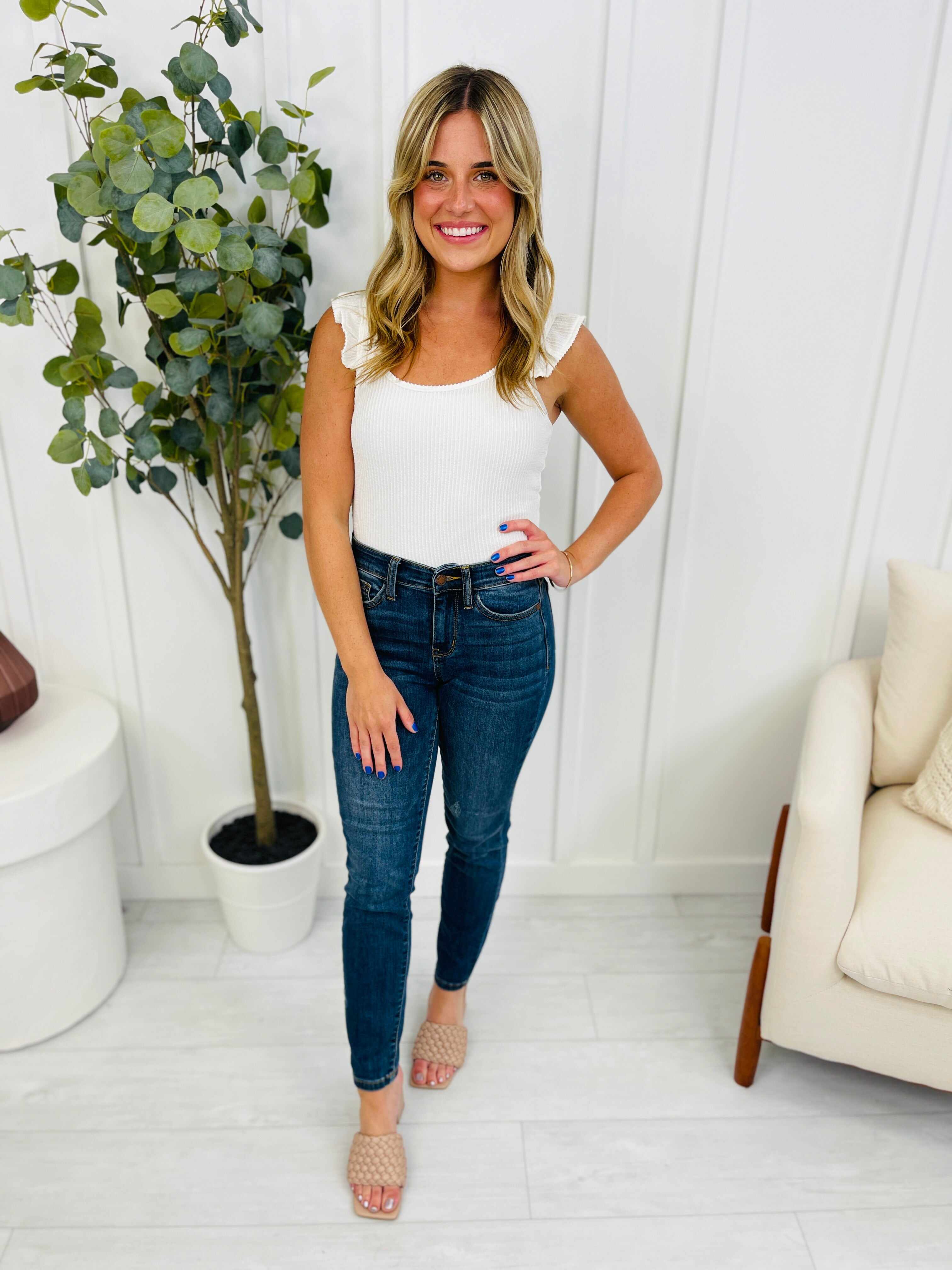 Mid Rise Plus/Reg Everyday Essential Relaxed Fit Jeans - Multiple Inseams!