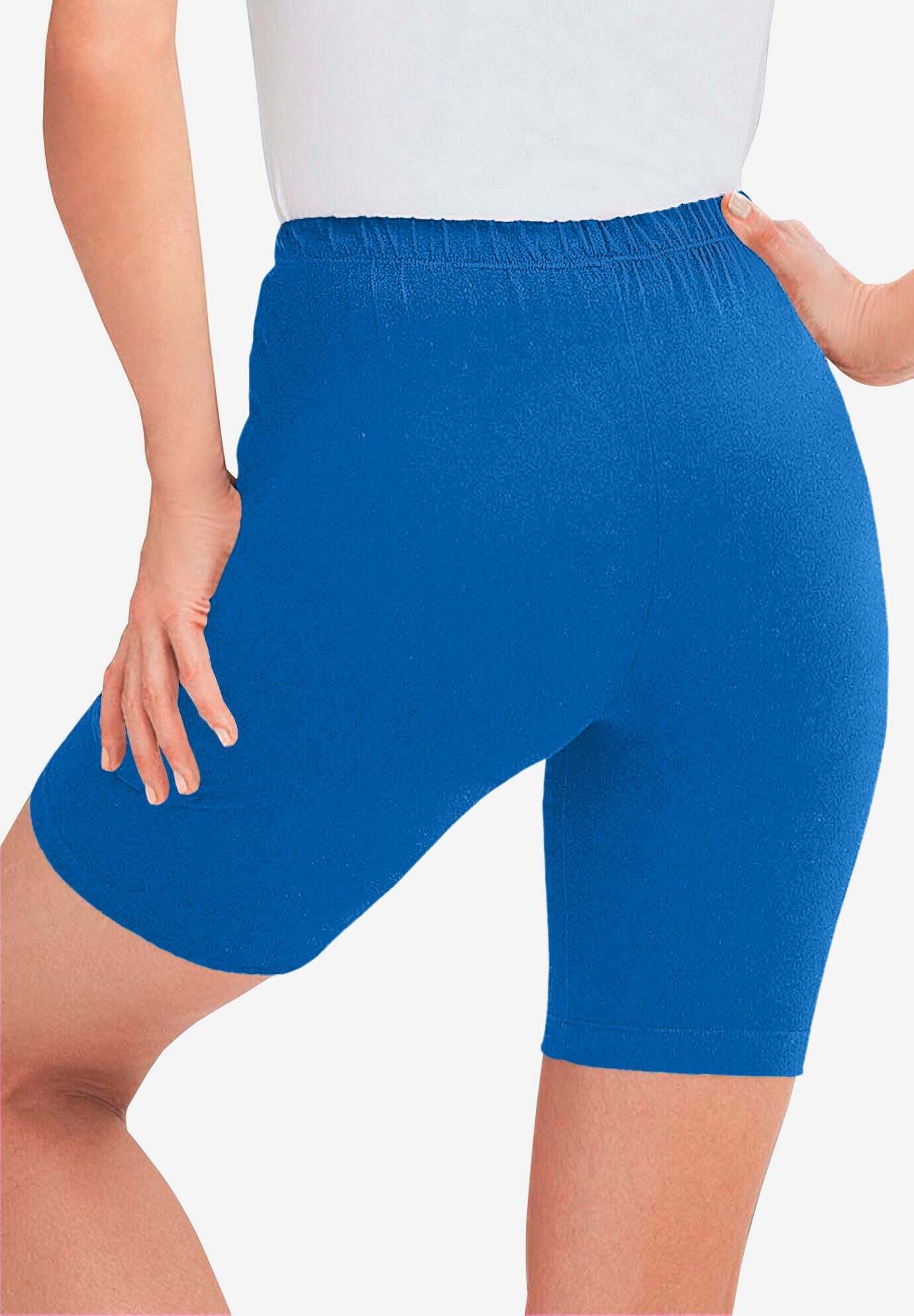 Stretch Cotton Bike Short