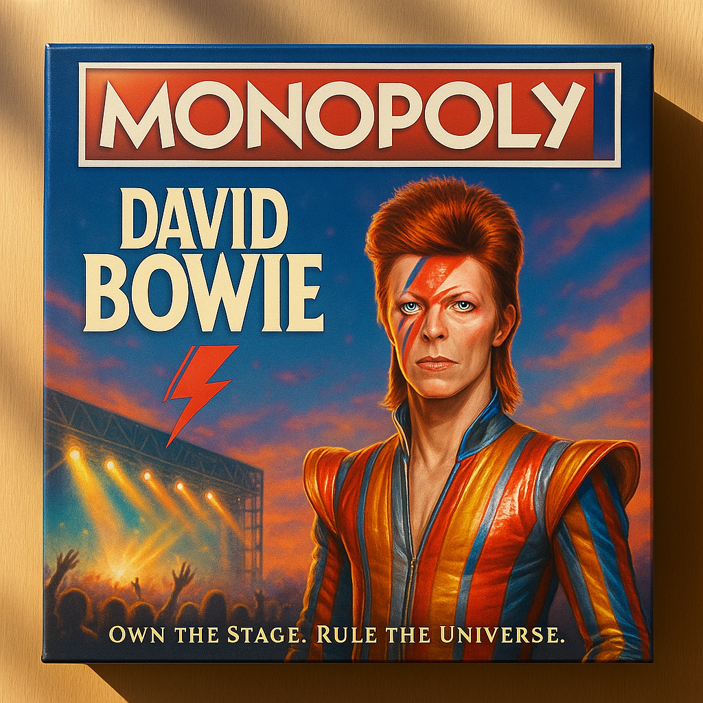 🌈David Bowie Musician Monopoly