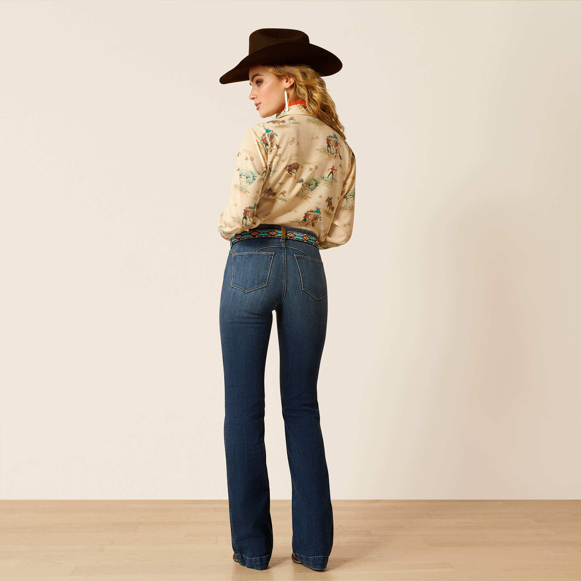 High Rise Fiorella Slim Trouser Jeans