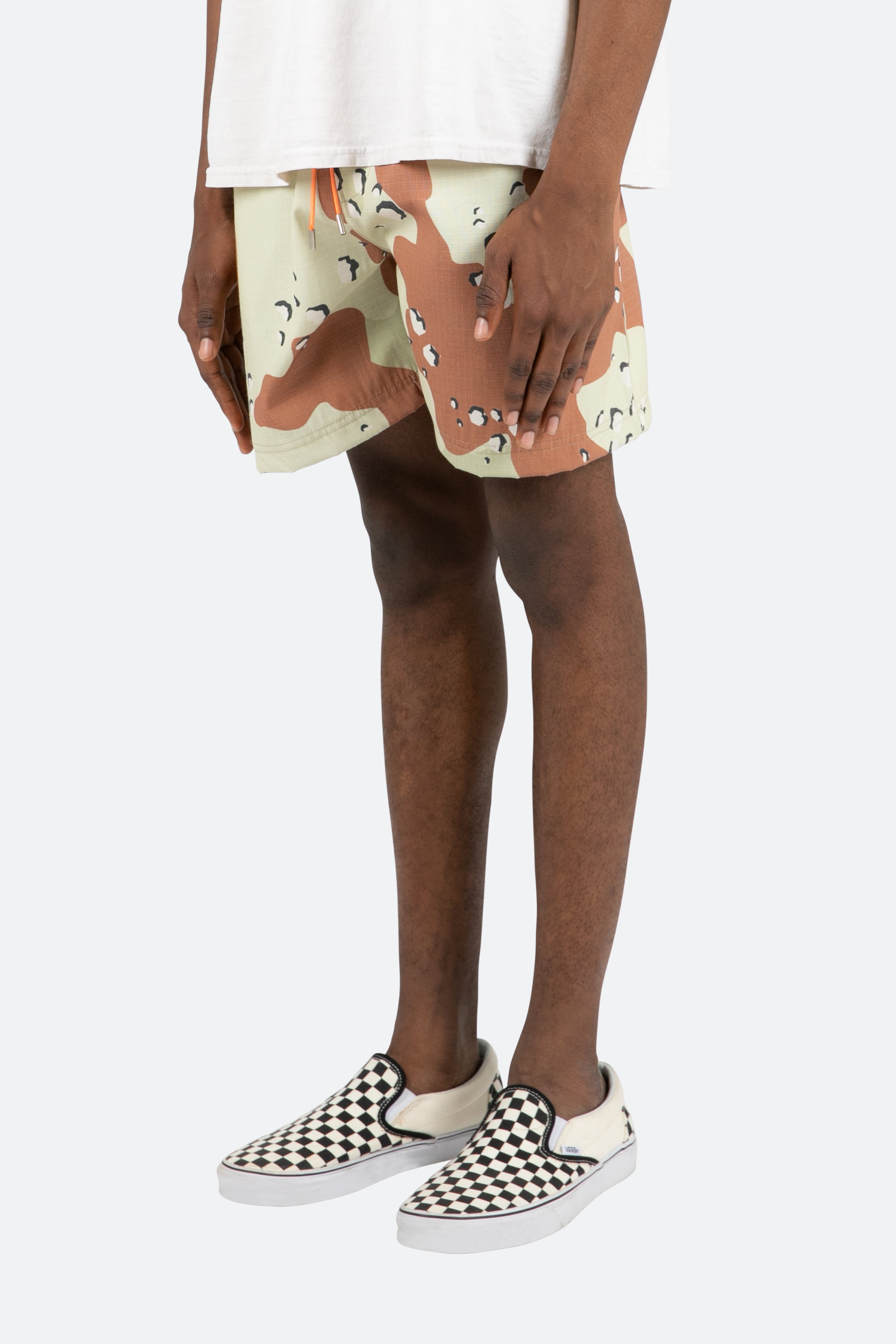 Camo Ripstop Shorts - Desert Camo