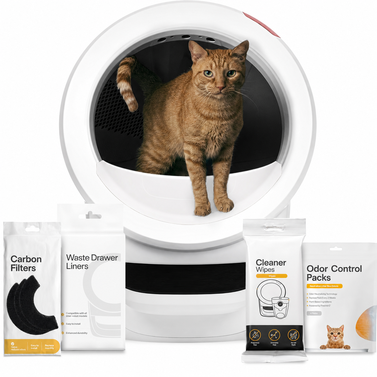 🔥Clearance Sale🔥Smart Self-Cleaning Cat Litter Box 4 – Automatic Cleaning & Odor Control for Cats