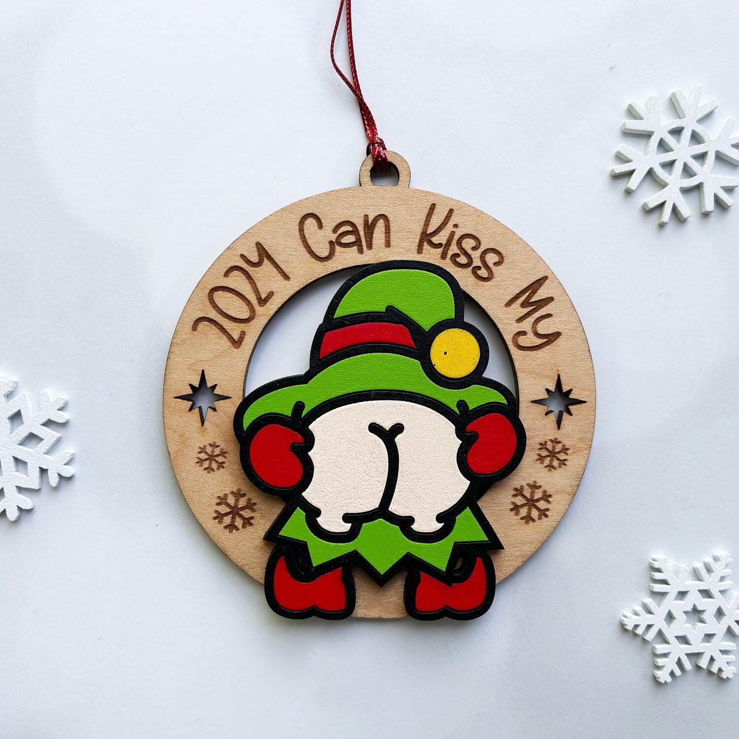 ✨Jingle Butts Ornament - Naughty & Nice Holiday Decor