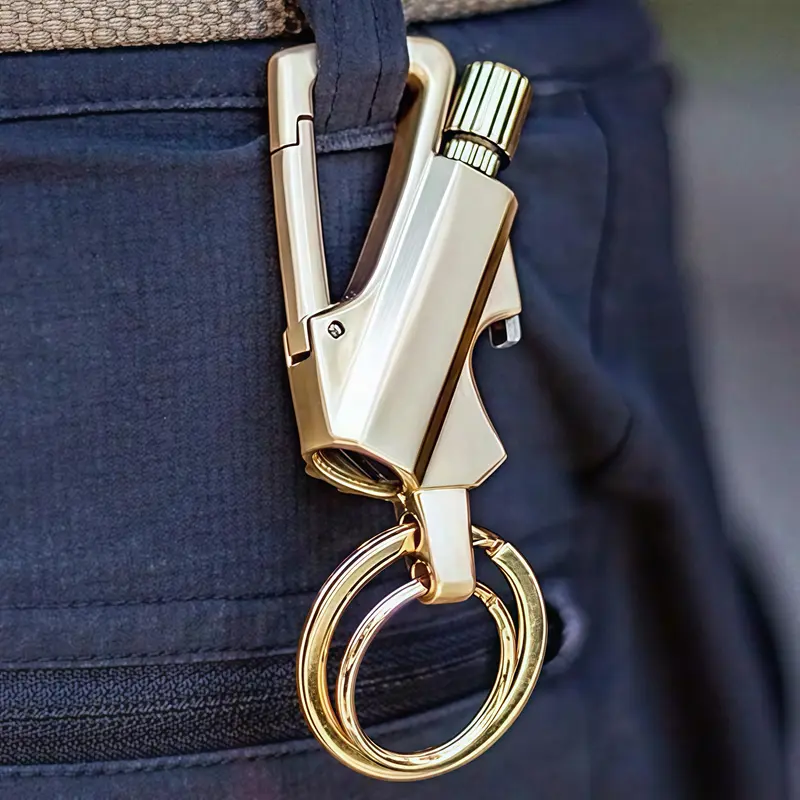 ✨LAST DAY 69% OFF - Permanent Match Infinity Lighter with Multitool Keychain Bottle Opener