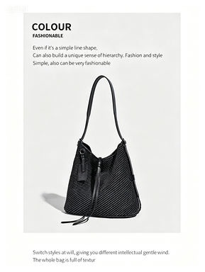 Fashionable women handbag with cowhide leather