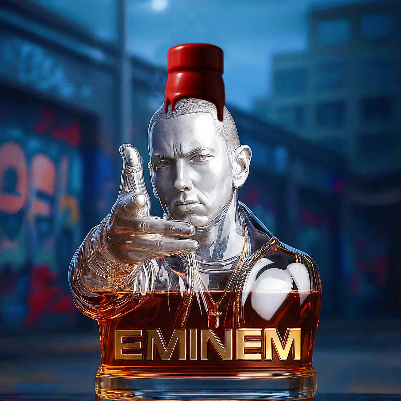 Eminem Whiskey Bottle
