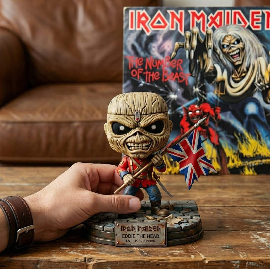 🤘 Iron Maiden “Eddie – Est. 1975” Limited Edition Collectible Figure