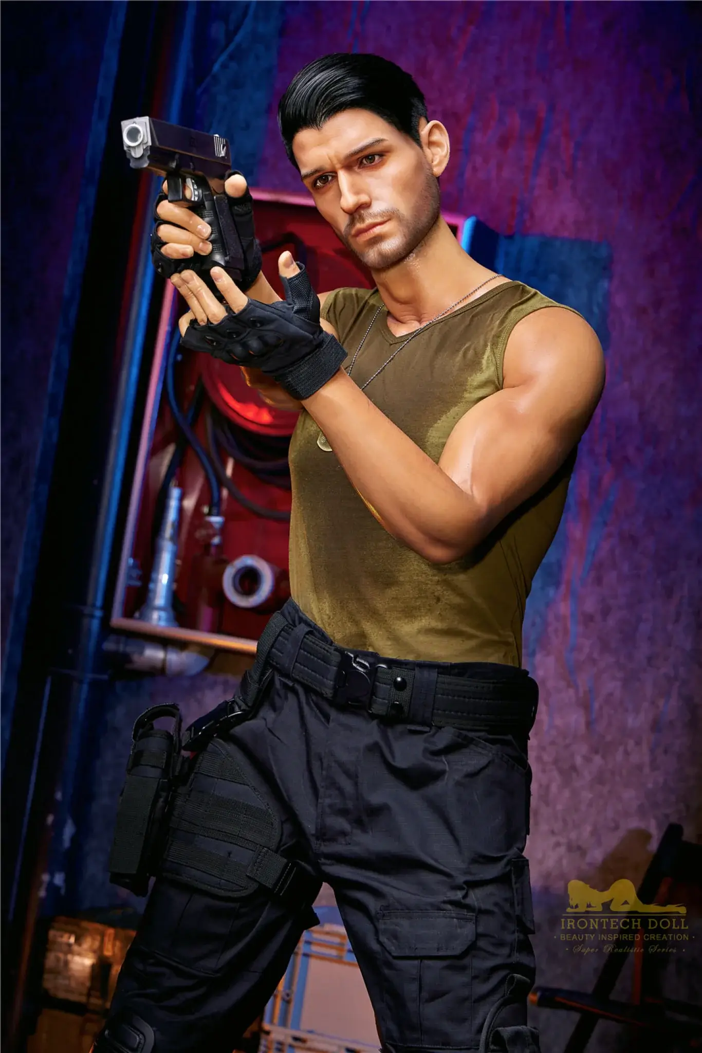 Thomas Soldier Silicone Male Sex Doll - Joy Love Dolls Doll