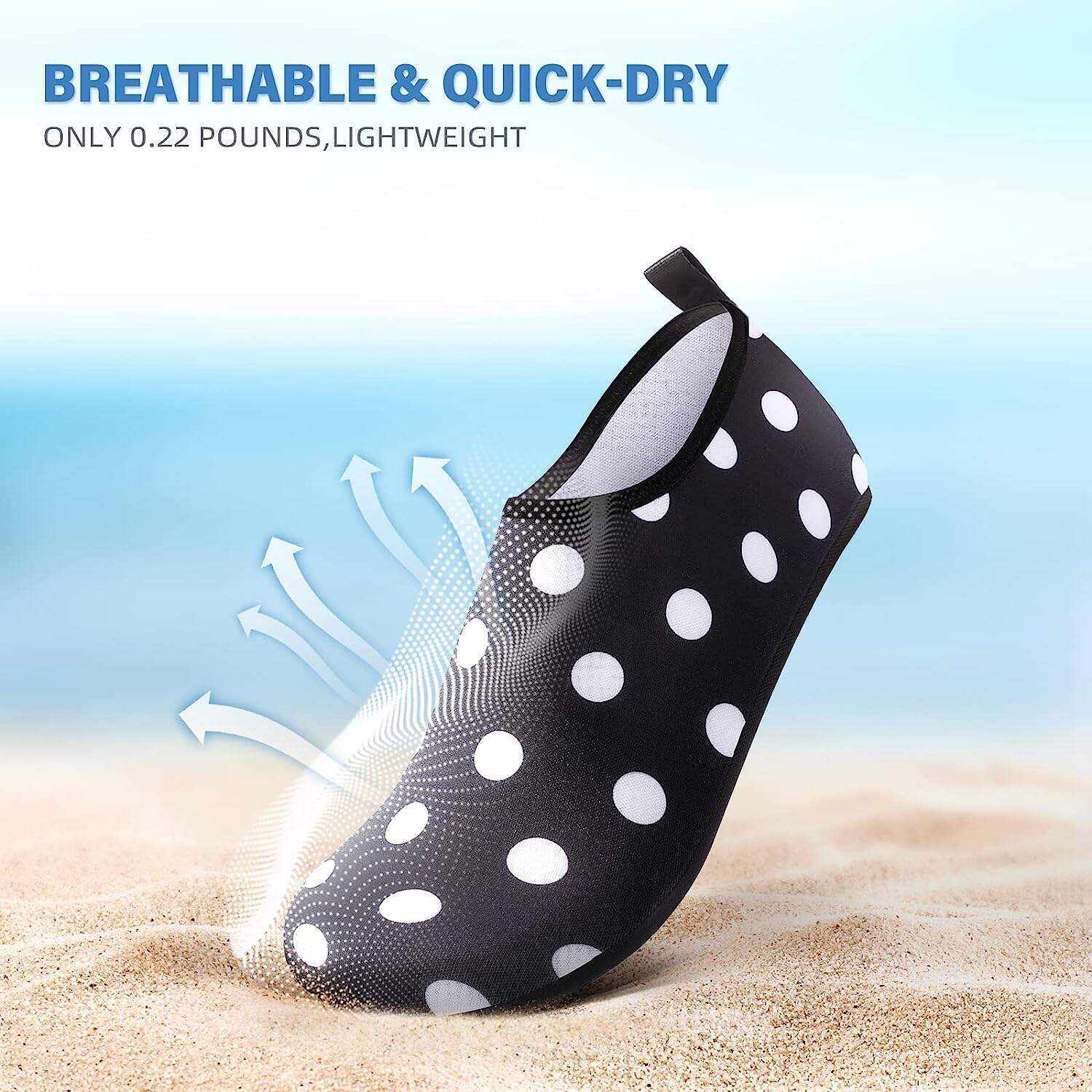 Water Shoes for Women Men Quick-Dry Aqua Socks Swim Beach Barefoot Yoga Exercise Wear Sport Accessories Pool Camping Must Haves Adult Youth Size