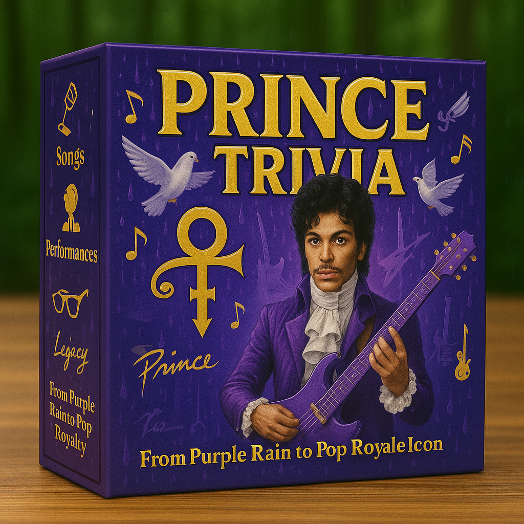 🎶 Prince Trivia: From Purple Rain to Pop Icon