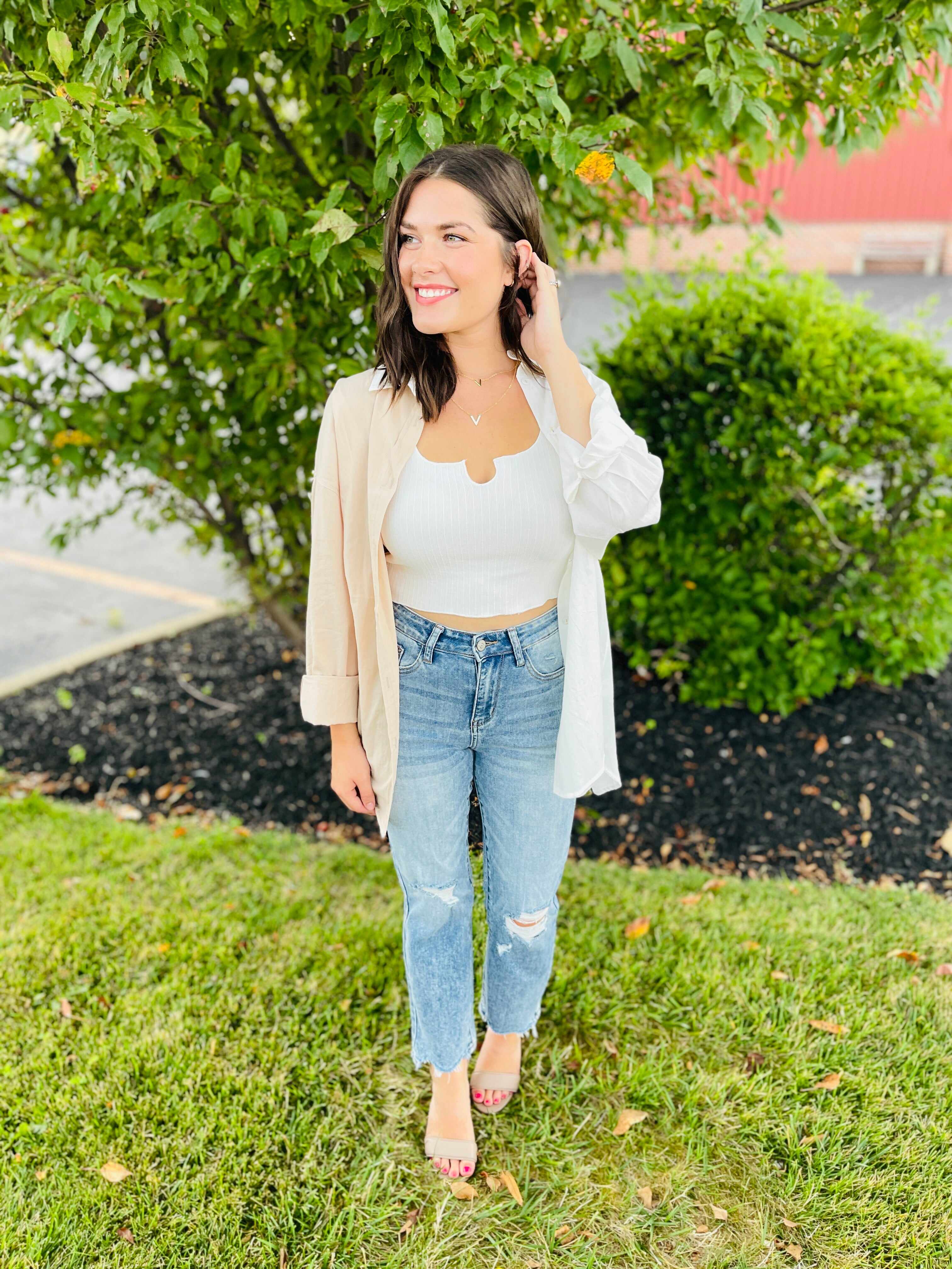 Plus/Reg More Than You Can Chew Hem Bootcut Jeans