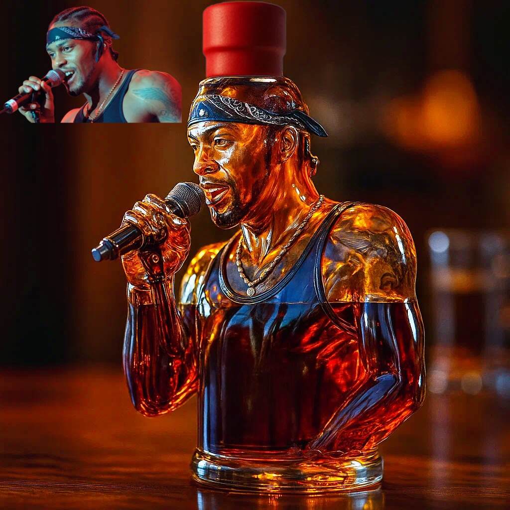 R&B Godfather Whiskey Bottle