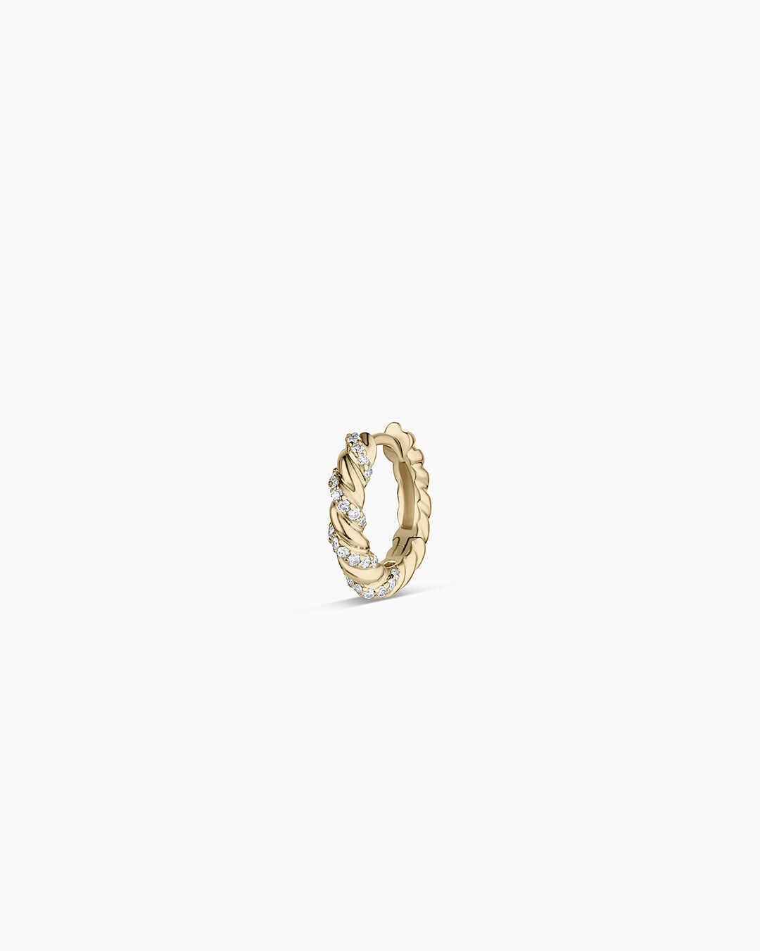 Diamond Crew Single Huggie