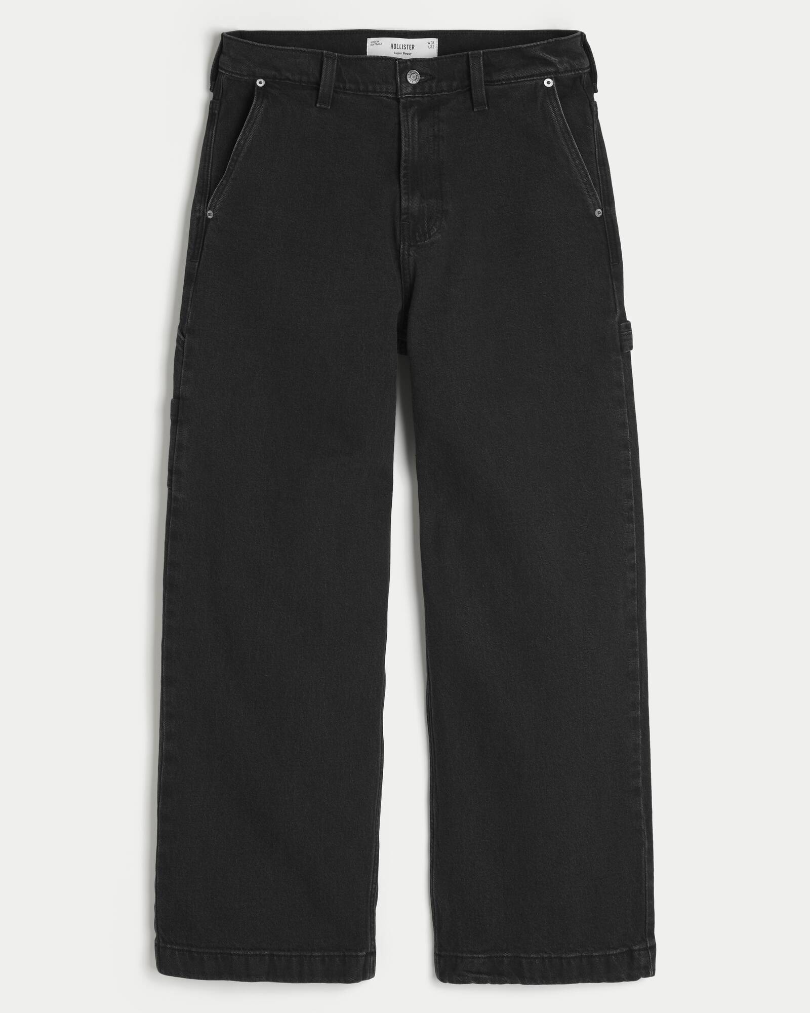 Medium Wash Super Baggy Jeans