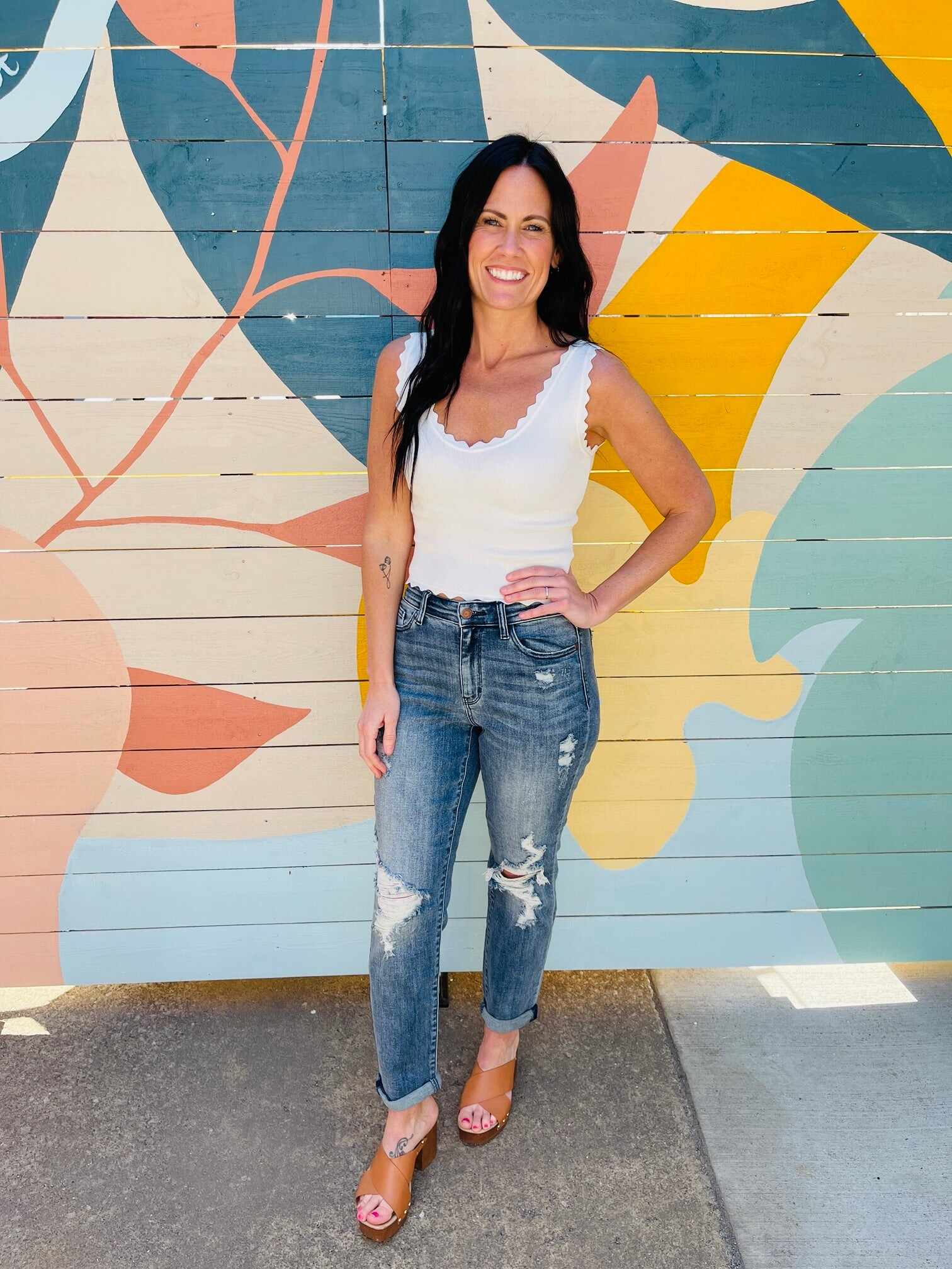 Reg/Curvy My One And Only Boyfriend Jeans FOURTH RESTOCK!