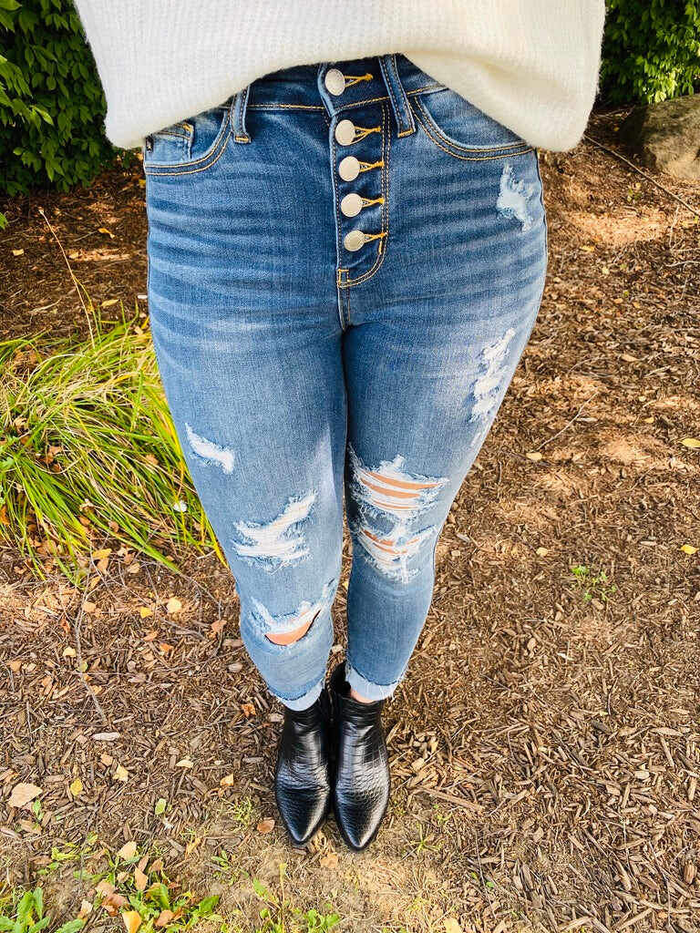 Press the Pause Button Fly Skinnies