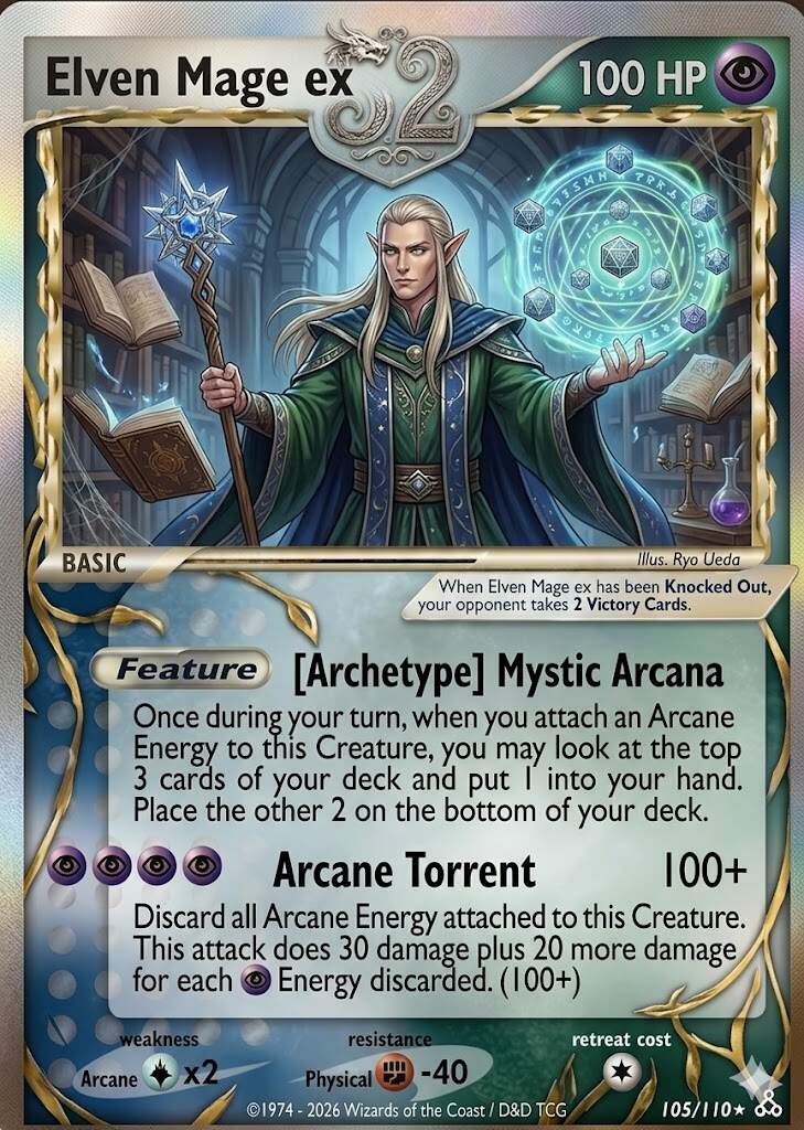 D&D 52nd Anniversary TCG Cards