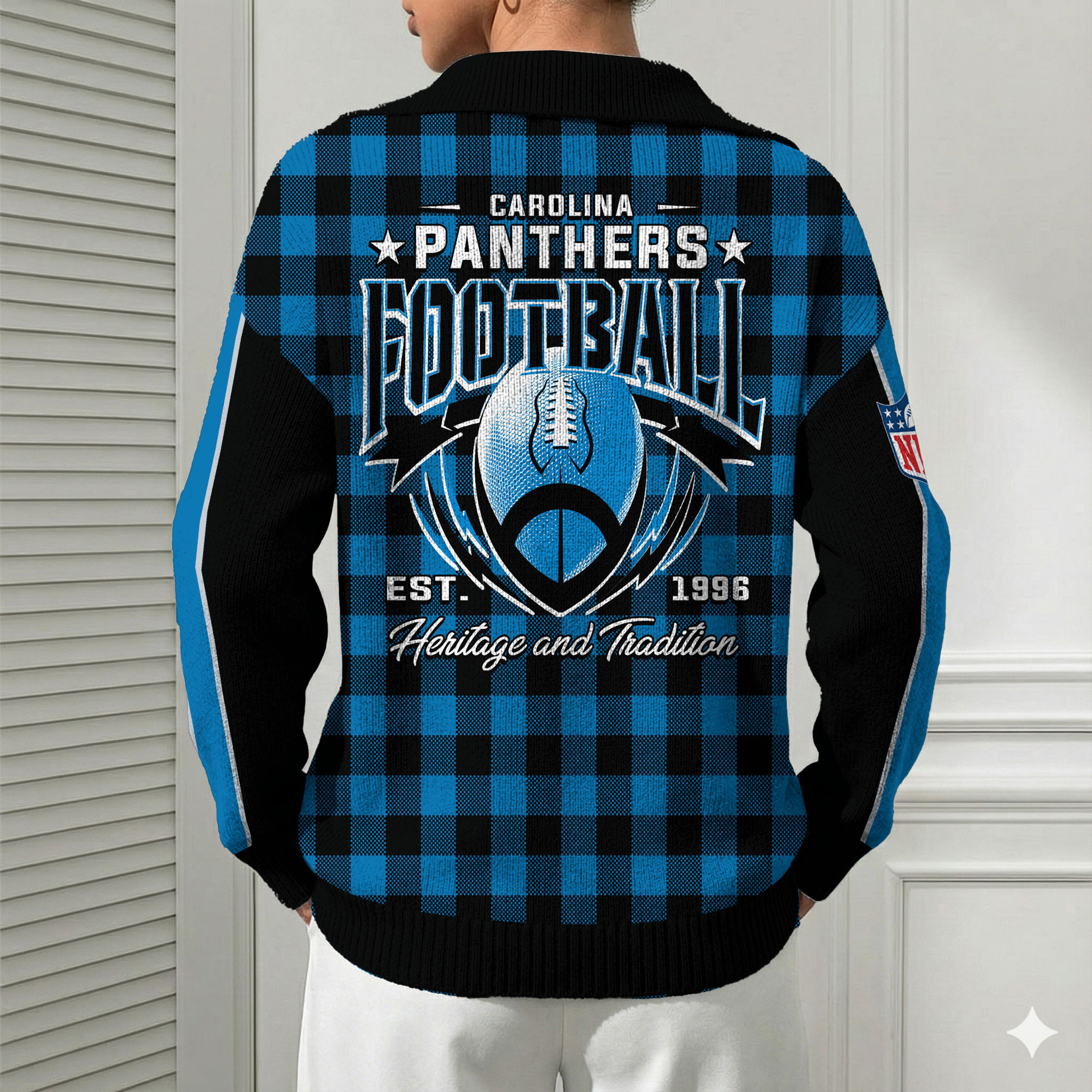 Carolina Panthers | Premium NFL Heritage And Tradition Classic Knit Pullover HY