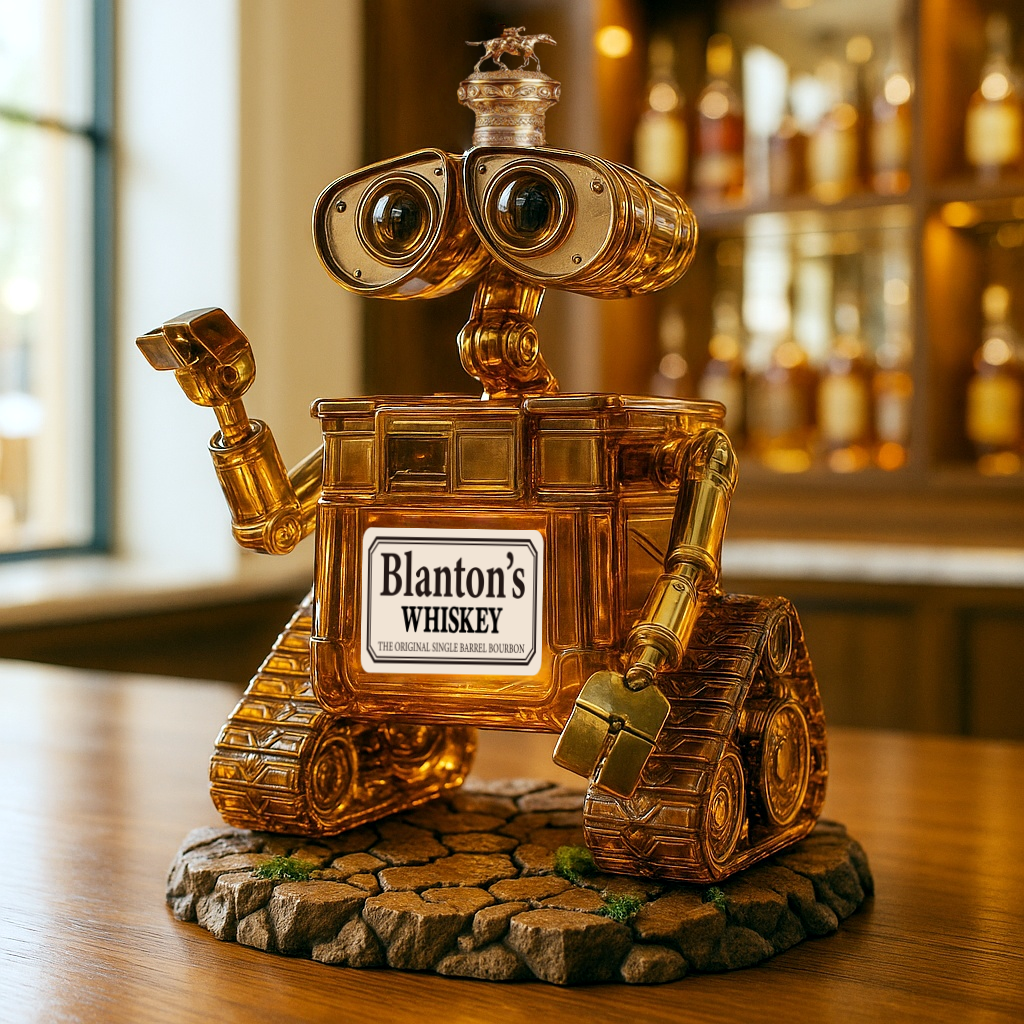 WALL·E Limited Edition Whiskey Bottle