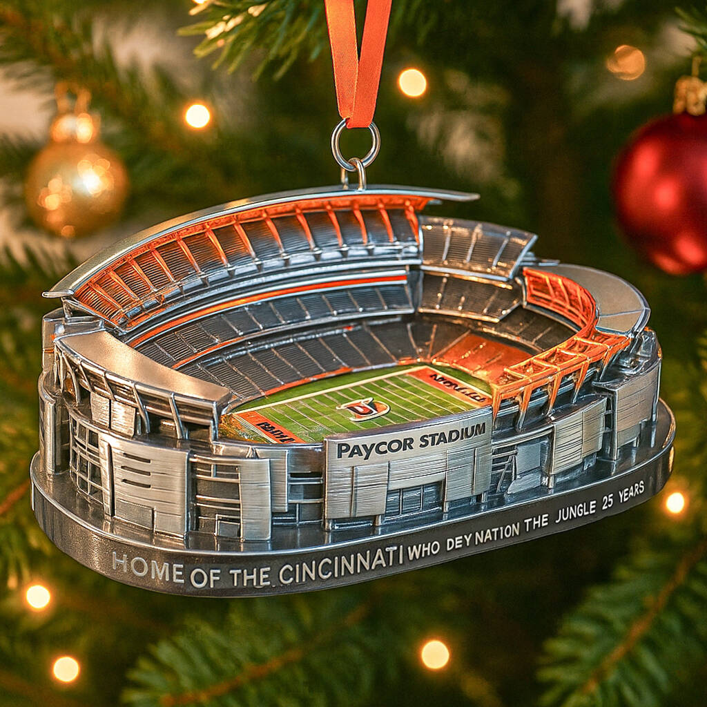 CCNT Bengals Paycor Stadium Ornament