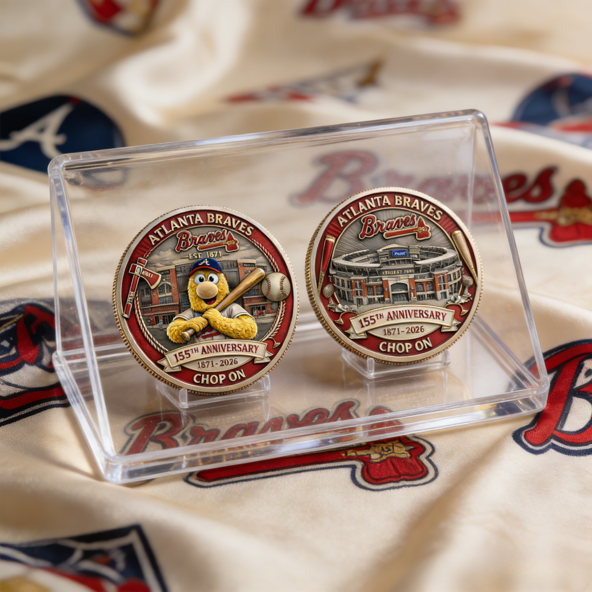 Braves 155th Anniversary (1871-2026) Collectible Coin