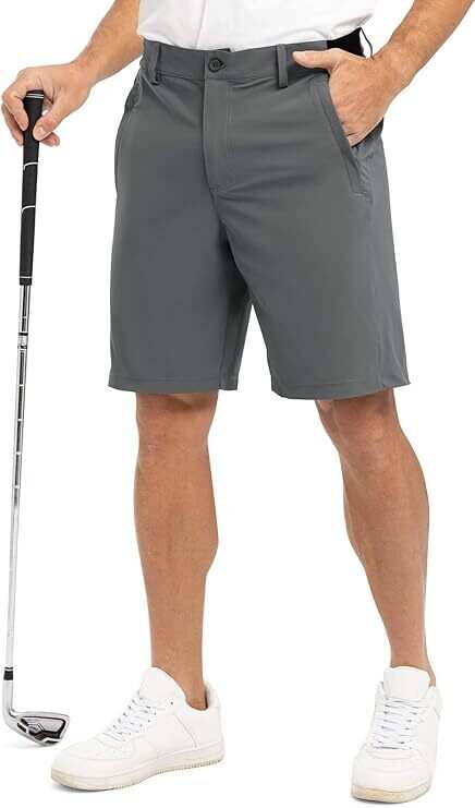 🔥Men's Golf Work Shorts Stretch Waistband Dry Fit