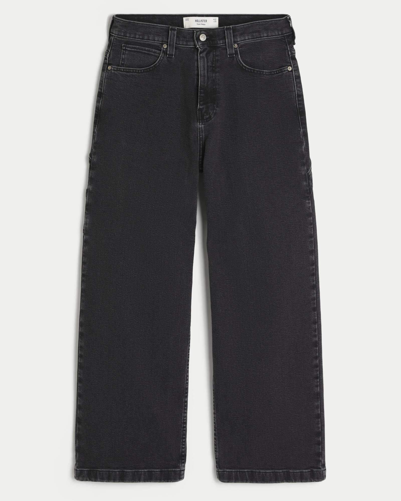 Medium Wash Super Baggy Jeans