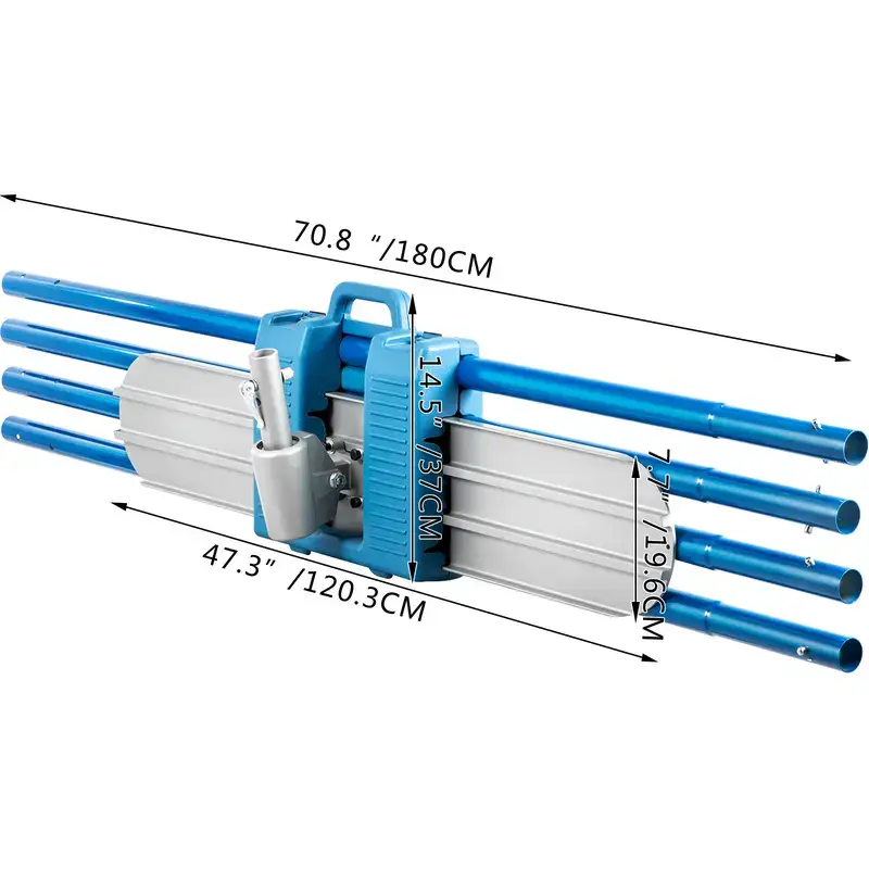 Bull Float Magnesium Concrete Float 48 x 8\
