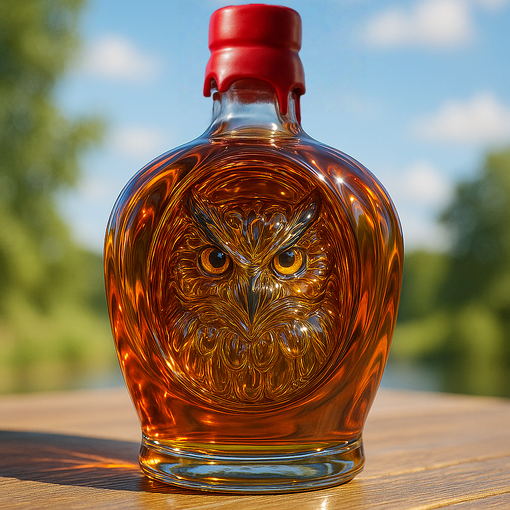 Owl Limited Edition Whiskey Bottle