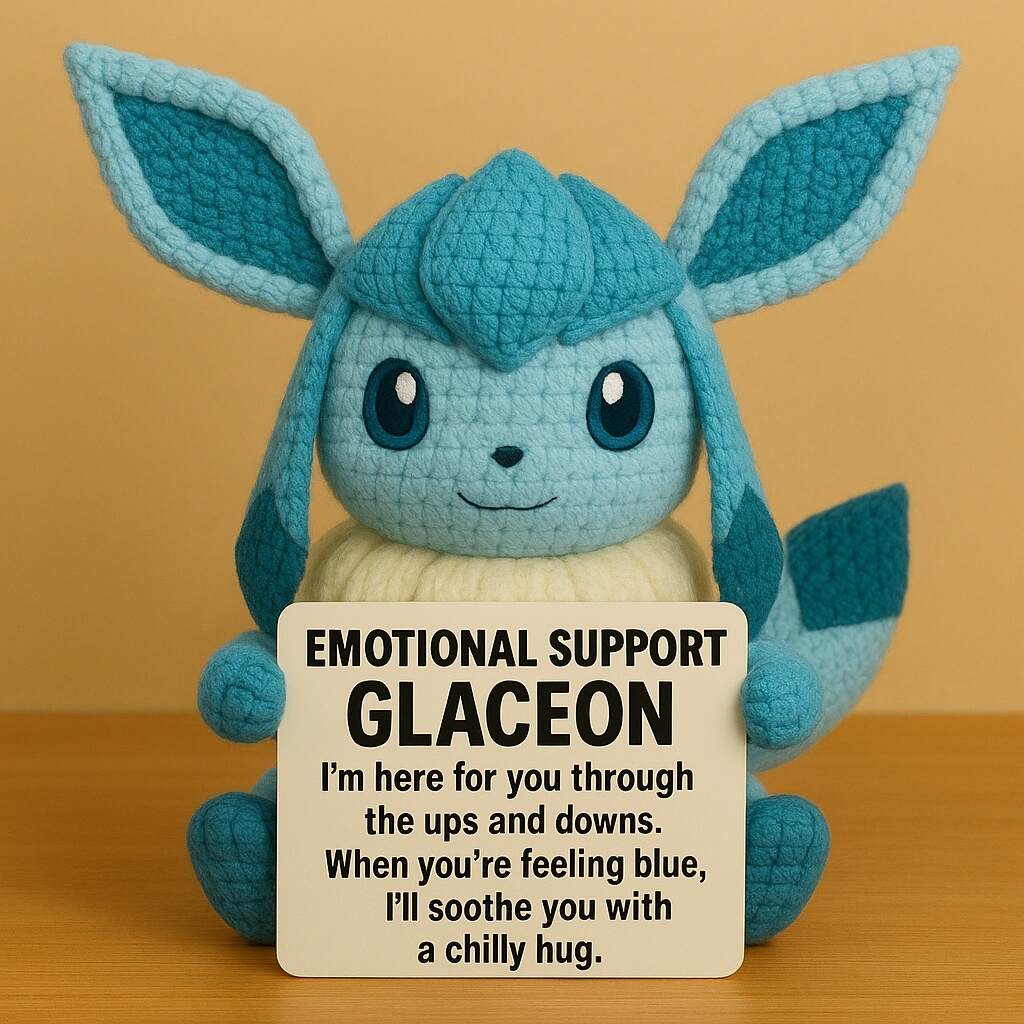 Eevee Hand-Crocheted Emotional Support