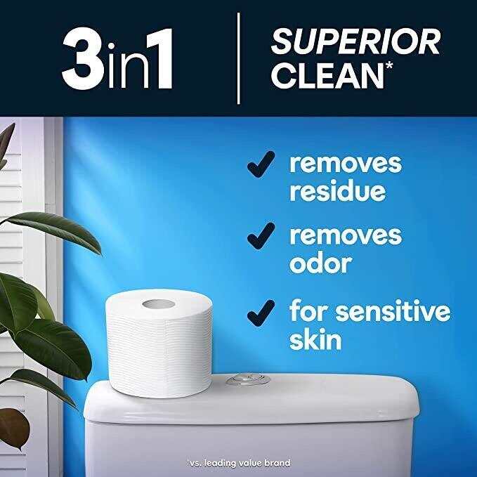 Ultra Clean Toilet Paper 48 Family Mega Rolls