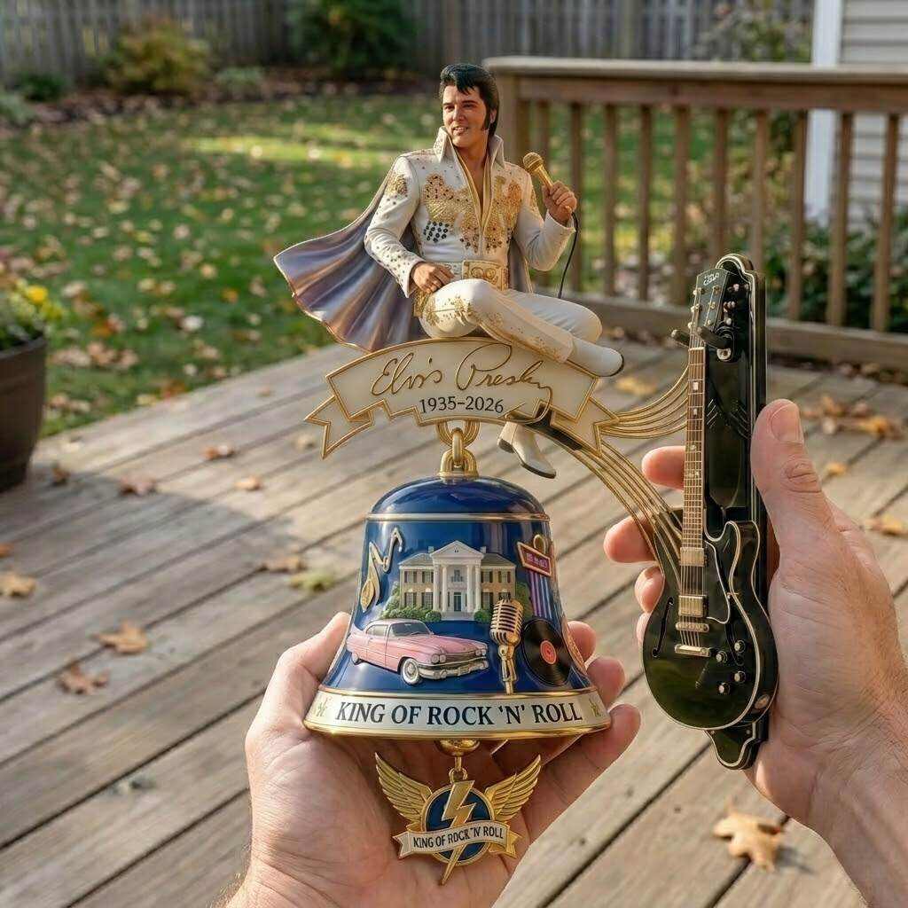 Elvis 91st Anniversary Commemorative Collector's Edition Wall Bell