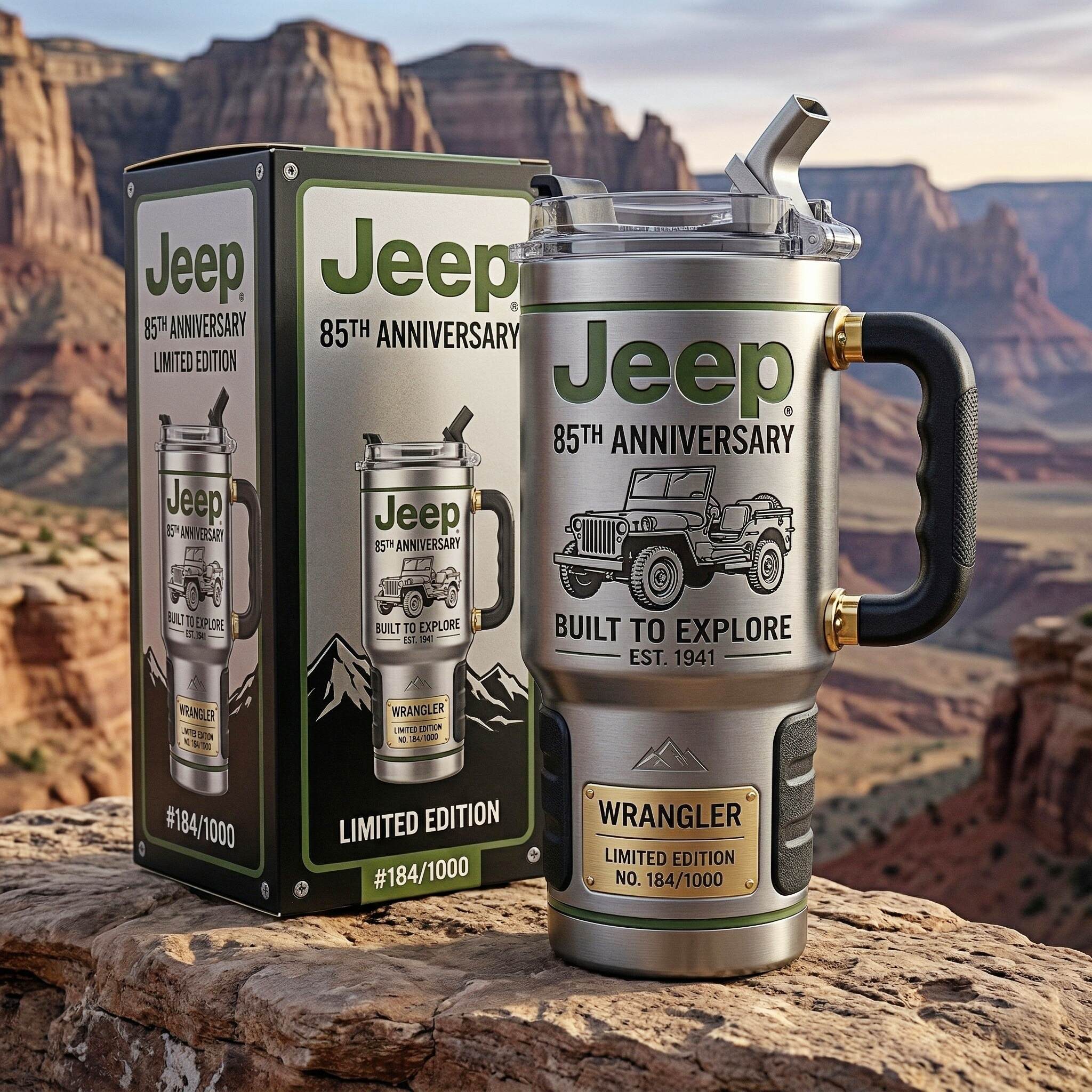 Jeep 85th Anniversary Explorer Tumbler