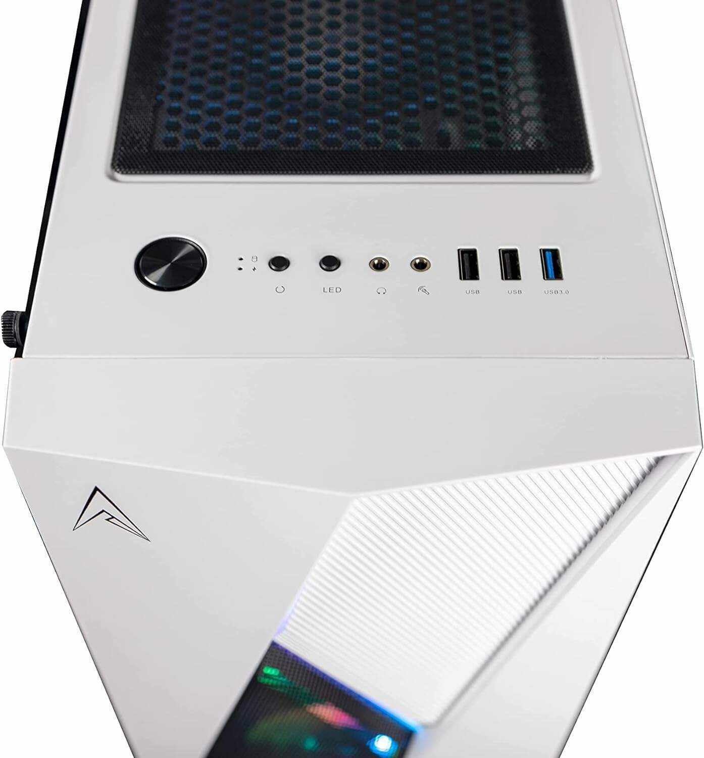 ALLIED GAMING Stinger Desktop PC: Intel i7-10700F, GeForce RTX 3080 10GB, 16GB DDR4 3200MHz, 500GB PCIe NVMe SSD, B460M Motherboard, 800 Watt 80+ Gold Power Supply, ARGB Fans, WiFi Ready